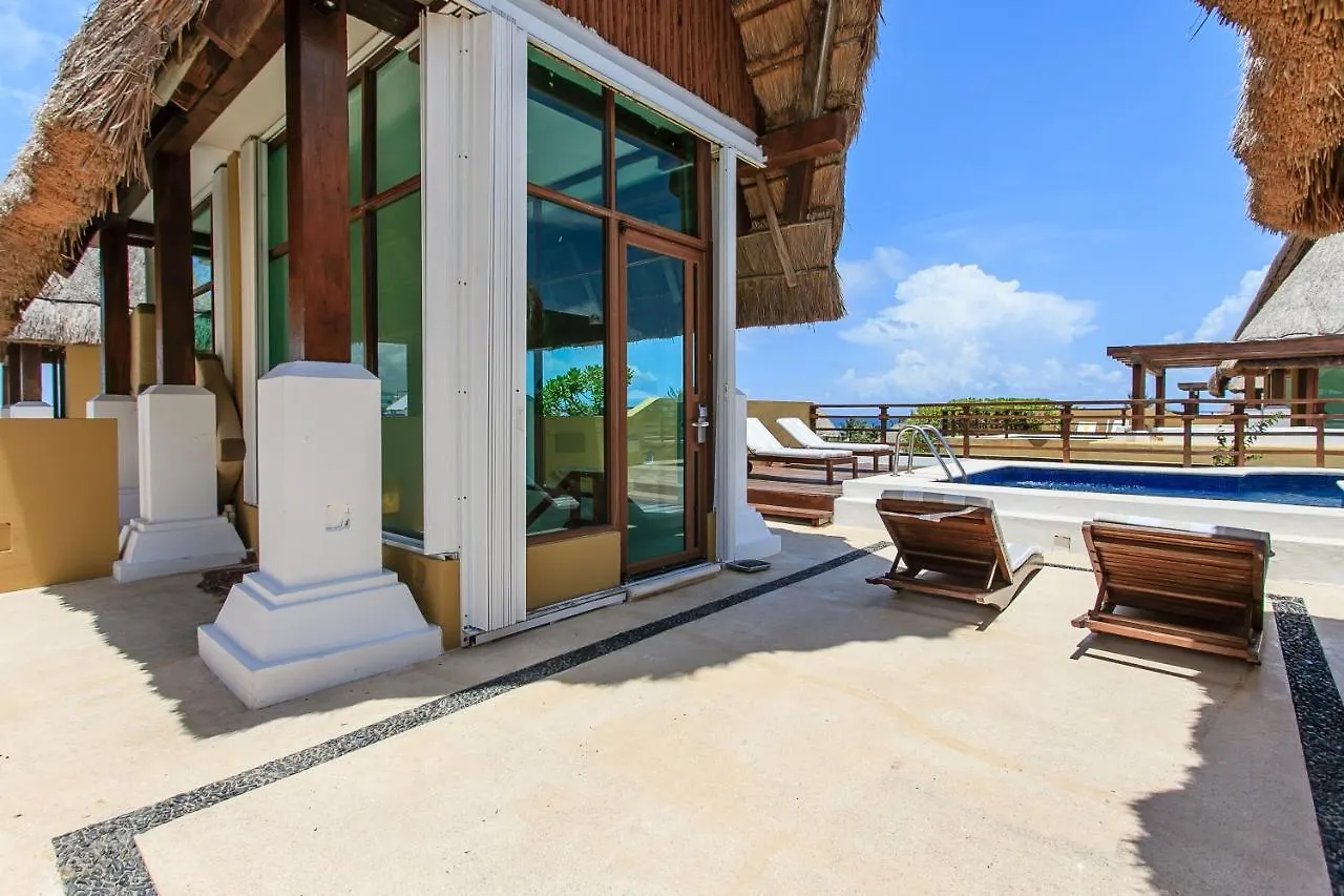公寓 2 Bedroom Ph Private Mini Pool And Terrace 普拉亚卡门