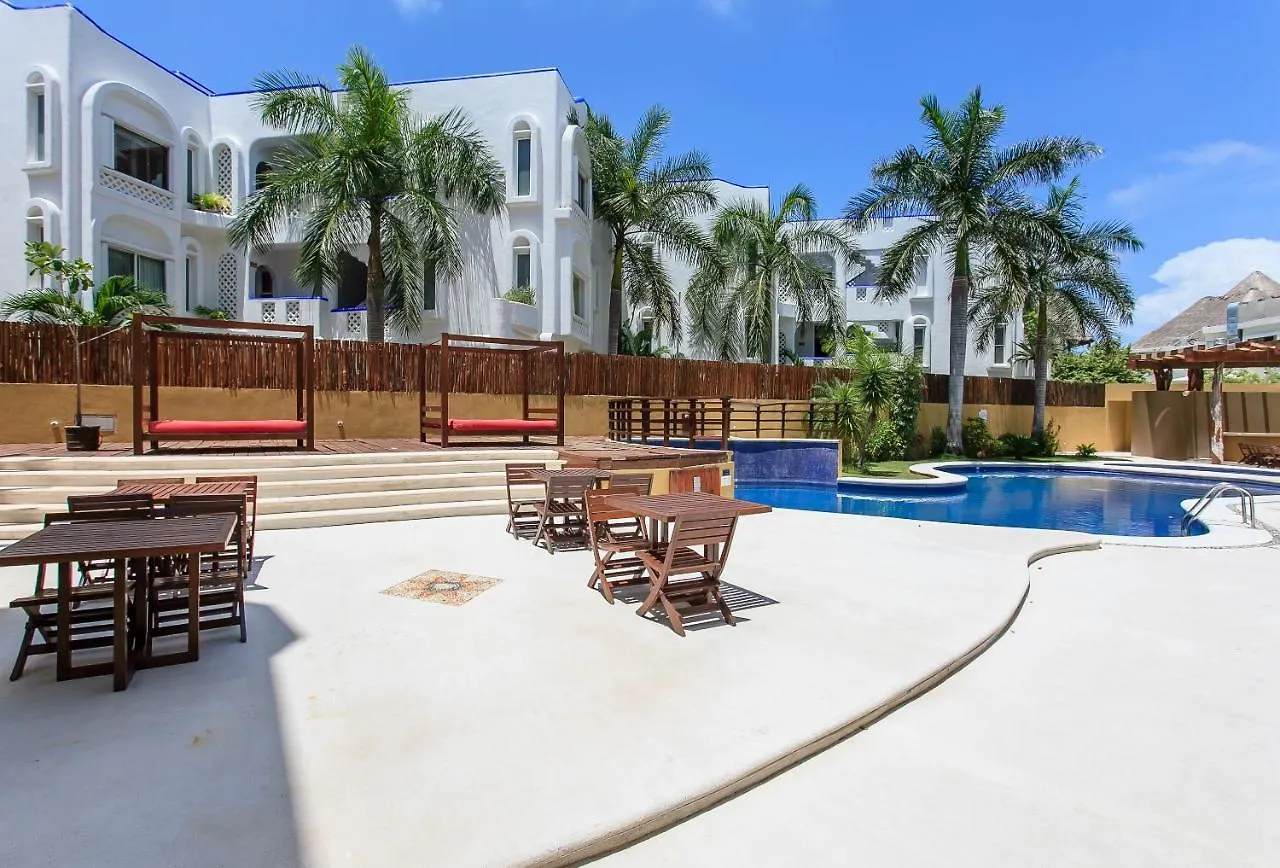 公寓 2 Bedroom Ph Private Mini Pool And Terrace 普拉亚卡门 墨西哥