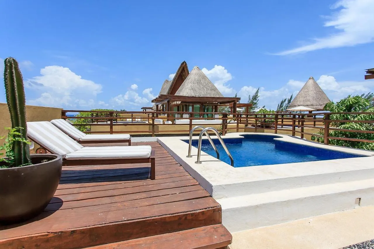 2 Bedroom Ph Private Mini Pool And Terrace 普拉亚卡门 0*,  墨西哥